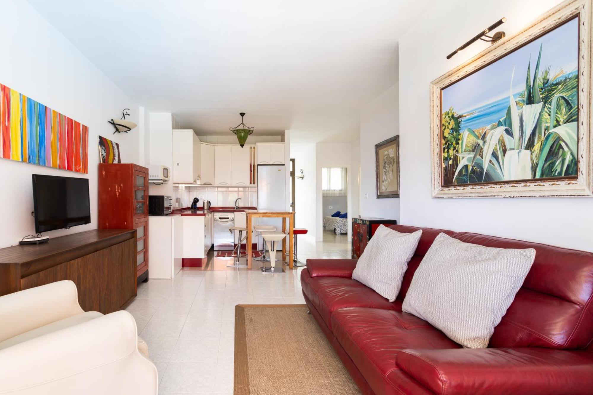 Classbnb - Seafront Apartment At Las Vistas Beach Arona  Εξωτερικό φωτογραφία